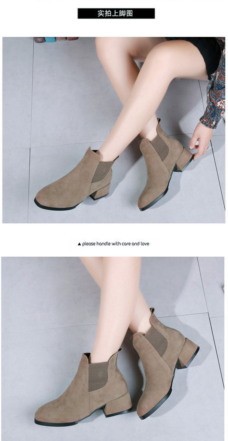 Ankle Boots Shoes Women's Fashion Style Design Casual Shoes 