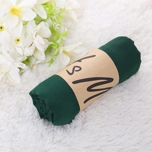 New Solid Color girl Scarf Women Breathable Cotton Lady Shawls And Wraps Head Scarves Neck Bandana Men Scarf