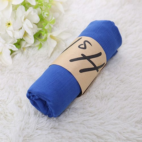 New Solid Color girl Scarf Women Breathable Cotton Lady Shawls And Wraps Head Scarves Neck Bandana Men Scarf