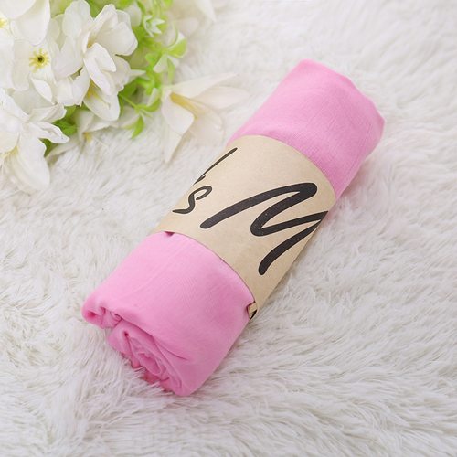 New Solid Color girl Scarf Women Breathable Cotton Lady Shawls And Wraps Head Scarves Neck Bandana Men Scarf