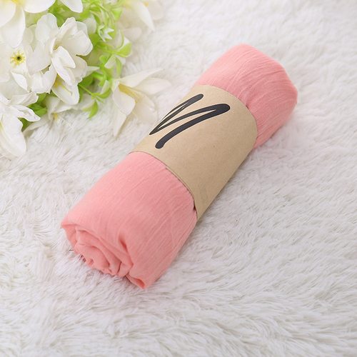 New Solid Color girl Scarf Women Breathable Cotton Lady Shawls And Wraps Head Scarves Neck Bandana Men Scarf