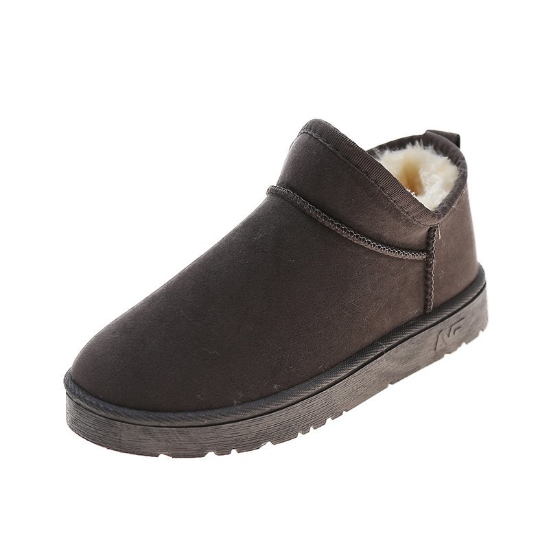 High Quality Women Cotton Boots Non-Slip Flat Boots for Winter Warmth
