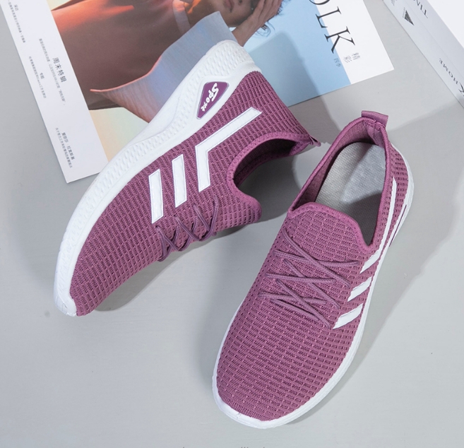 Flash Sale Hard-Wearing Women Casual Leather Shoes Toe Zapatillas Baratas Sneakers For Ladies