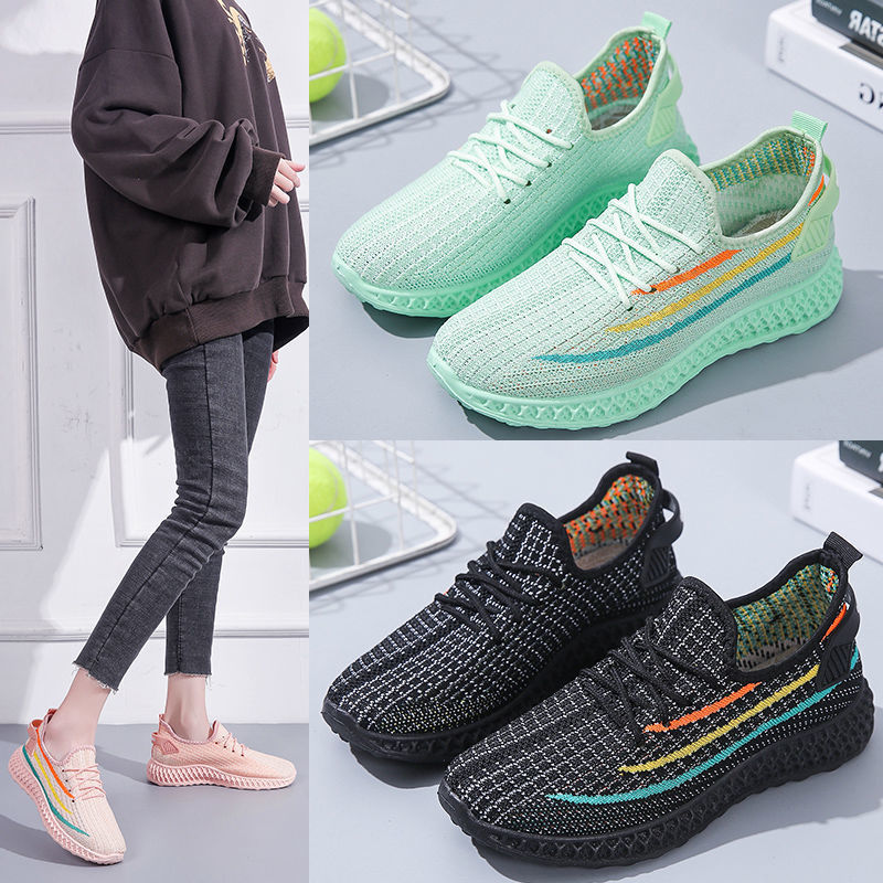 Breathable Women's Fashion Sneakers Running Shoes Non Slip Casual Tennis Walking Shoes