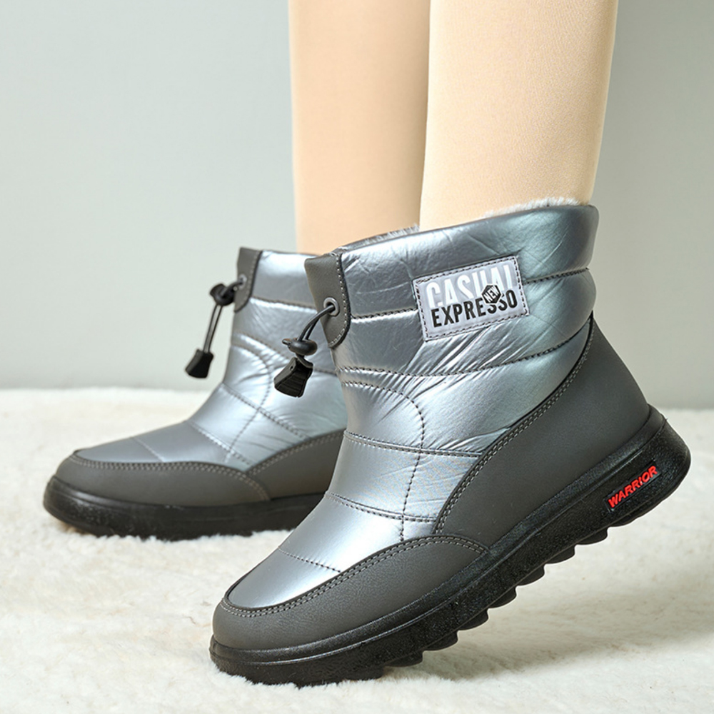 Casual Fashionable and Simple Women's Snow Boots Ladies' Outdoor Warm Cotton Shoes