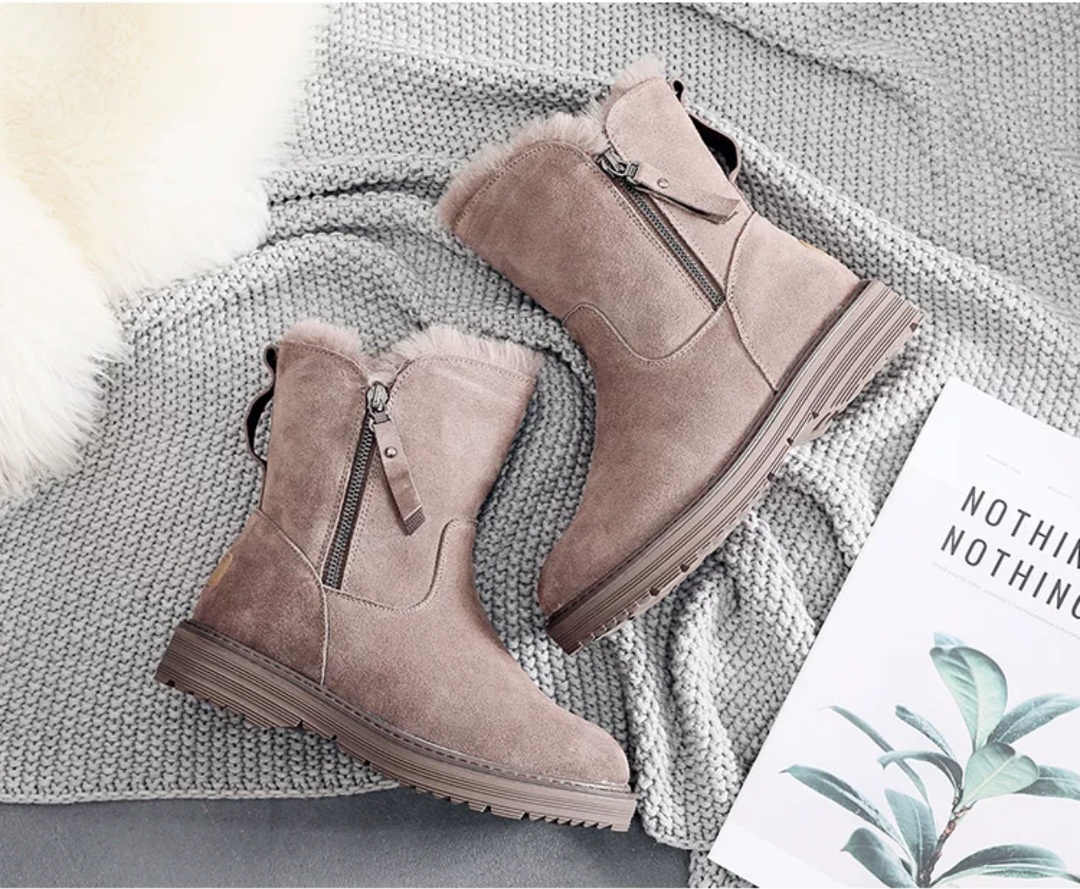 Women Boots Non-slip Waterproof Winter Ankle Snow Boots Women Platform Winter Boots