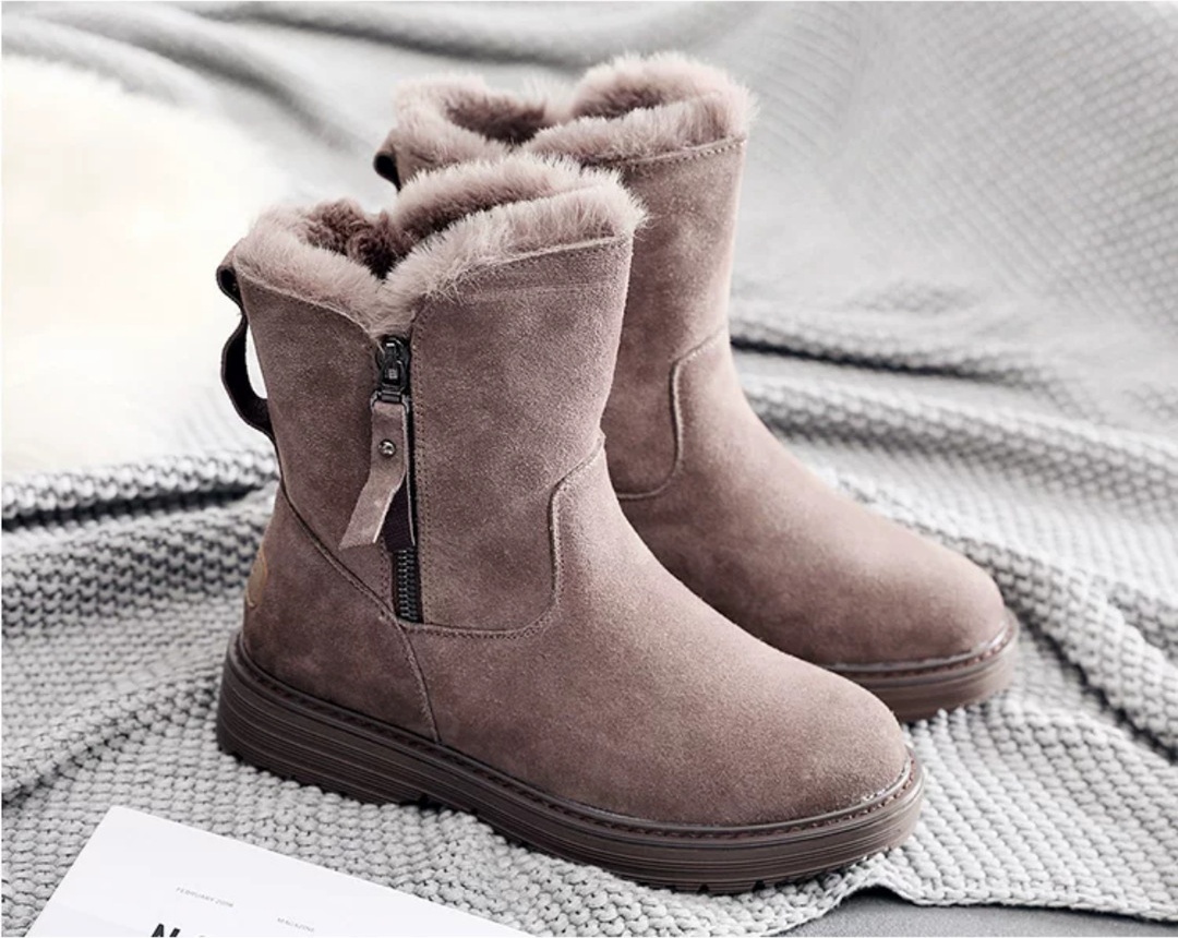 Women Boots Non-slip Waterproof Winter Ankle Snow Boots Women Platform Winter Boots