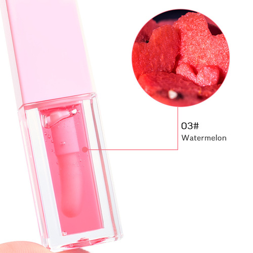 Fruit Flavor Vegan Waterproof Long Lasting Lip Oil