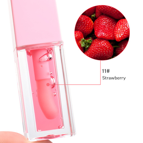 Fruit Flavor Vegan Waterproof Long Lasting Lip Oil