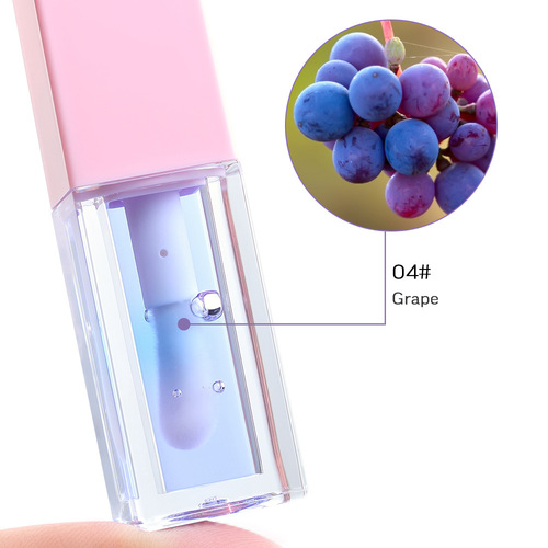Fruit Flavor Vegan Waterproof Long Lasting Lip Oil