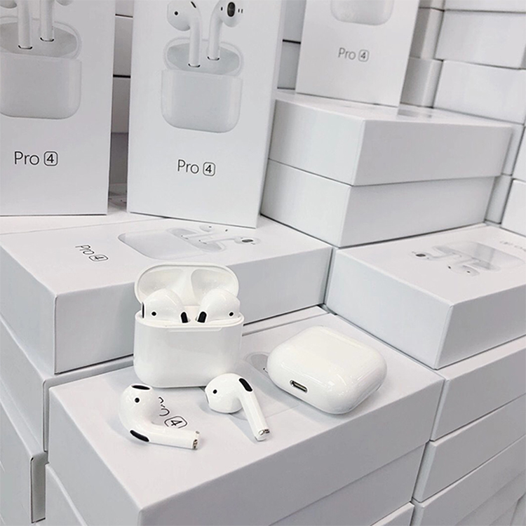 PRO4 Wireless Waterproof Earbuds TWS Sport Hands free Ear buds BT Earphones Headphone Wireless Earphones with Mic