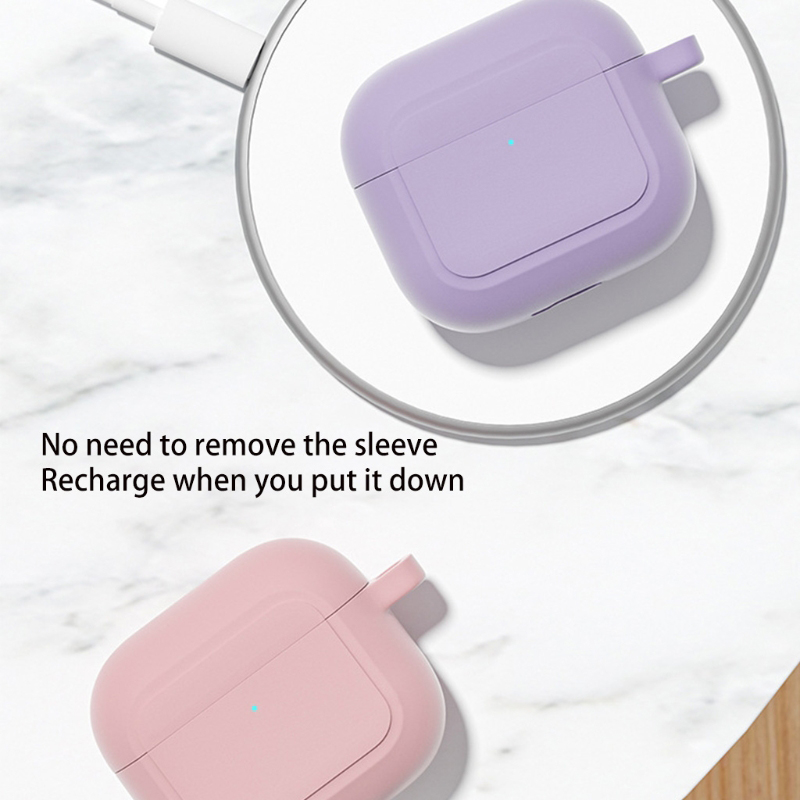 2022 new    color earphone cover soft silicone protective cover for Airpods 3 wireless EVA earphone case