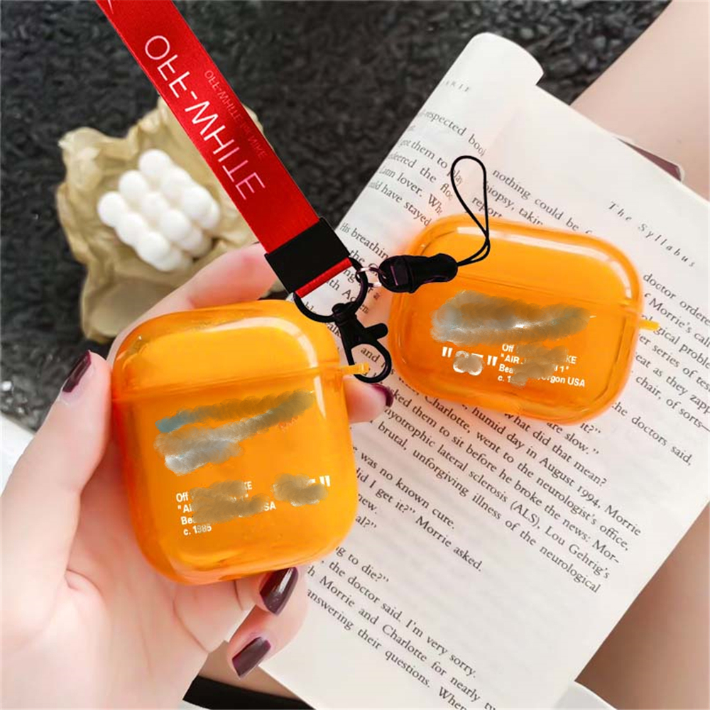 luxury Designer Fashion silicone case for airpods 3 2 1 pro