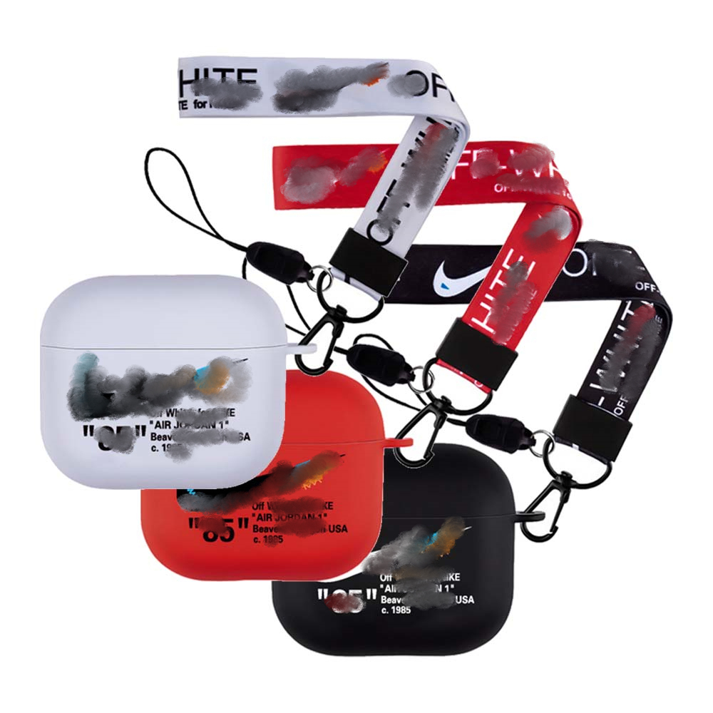 luxury Designer Fashion silicone case for airpods 3 2 1 pro