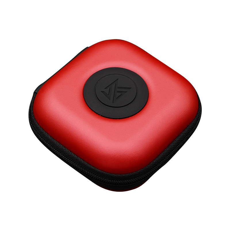 KZ PU case Shockproof Charging Leather Luxury Bag Cover for Apple Airpod Case Earbuds Black Red Light