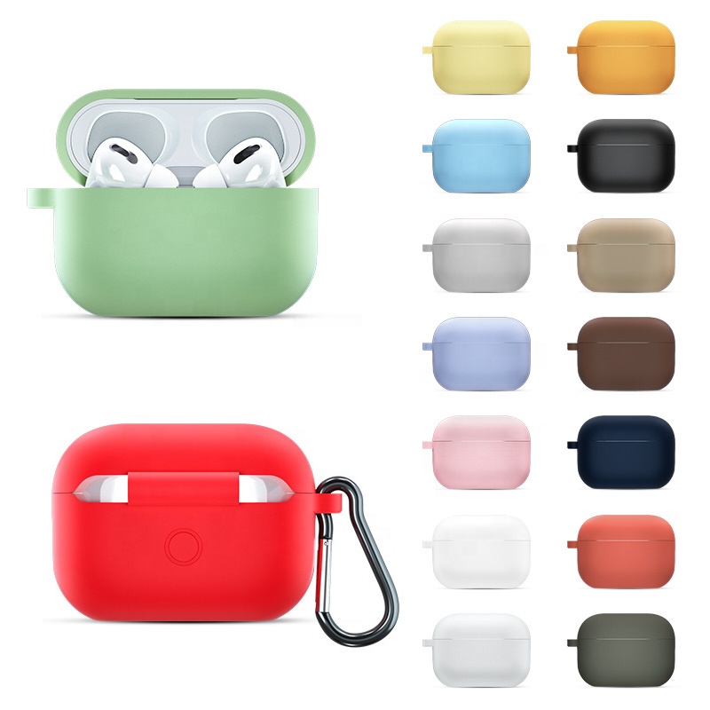 New 2.5mm Thickness For Airpods 3rd Generation Silicone Case Earphone 2nd Generation Fall Proof Protective Soft Case