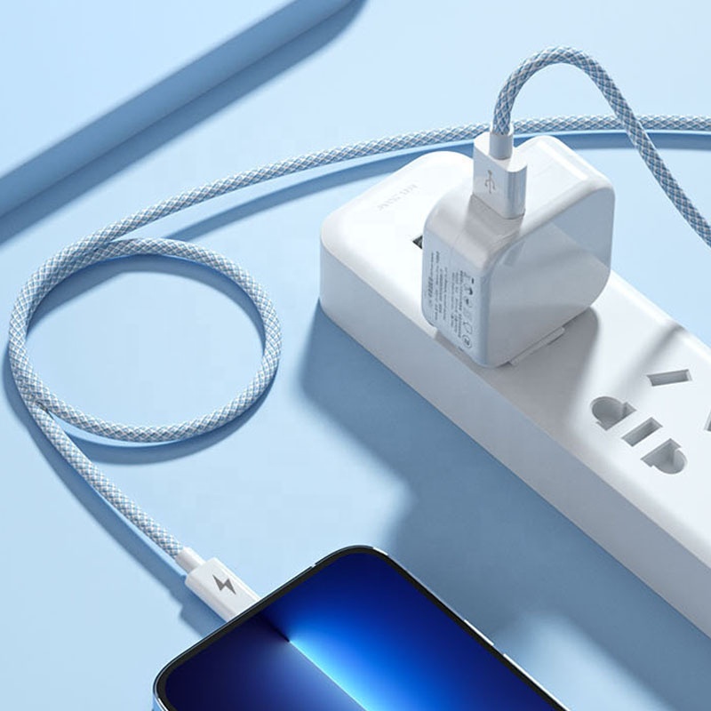 20% Off  Macaron Phone Charger Cable Braided Universal Multi 3 In 1 Tipo C Charging Cord Usb Cable With Usb C For Iphone