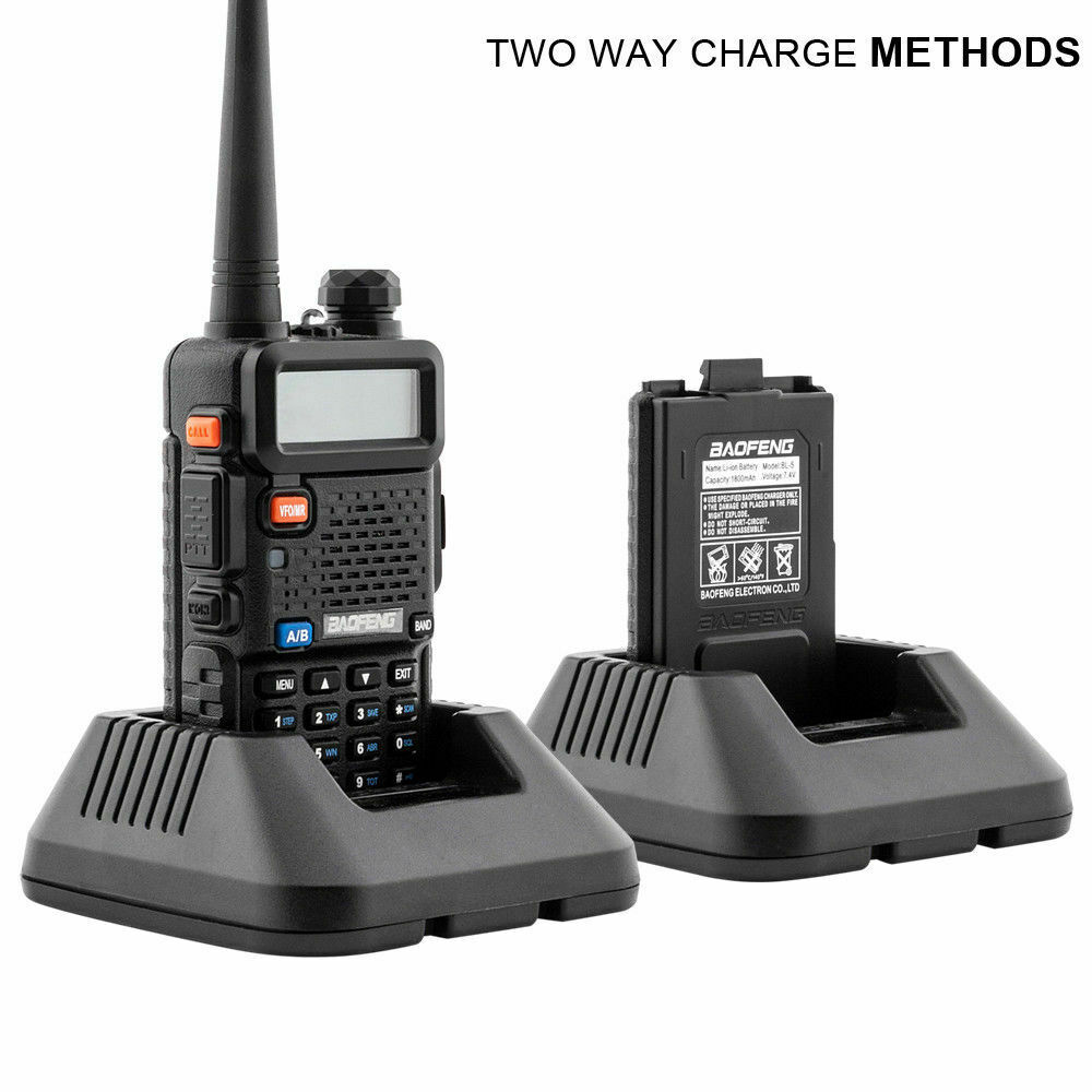 FM radio 5W high power Dual Band Walkie-talkie  two way radio intercom