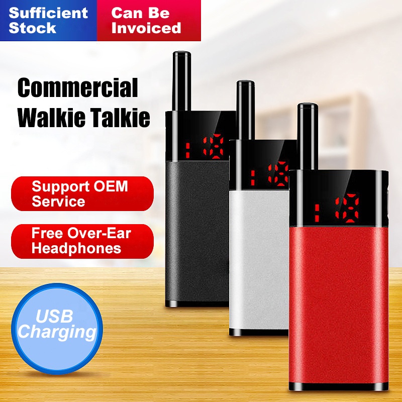 Popular Handheld Walkie-talkie Long-distance Miniature Walkie talkie