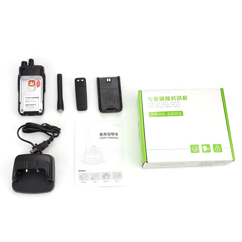   100 mile walkie talkie uhf Trbow A20 quality ham radio 5km walkie talkie 500 mile for baofeng bf-888s