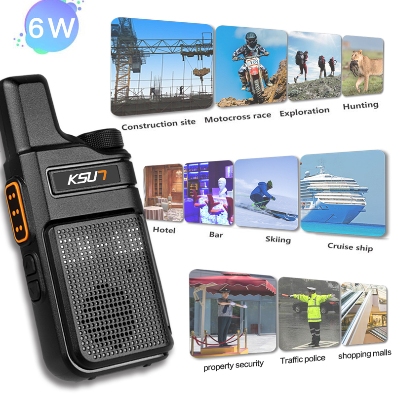 KSUN TFSI PMR 446 Walkie-talkie Mini Communication Radios Professional 2 Way Radio UHF Transceiver Portable Walkie Talki