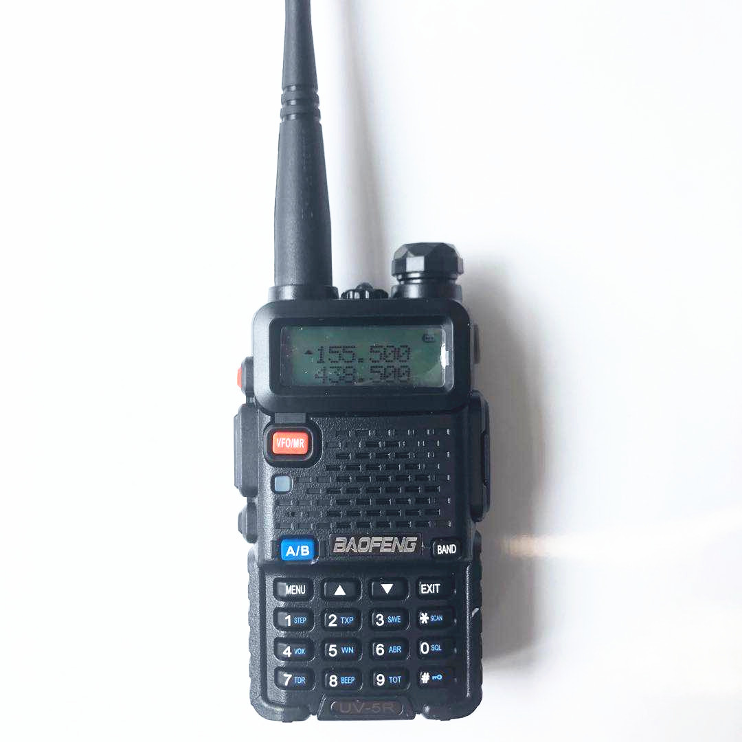 Hot Sale Baofeng UV-5R Original Handheld Walkie Talkie with Earphones Long Range 128 Channels Portable Transmitter 2 Way