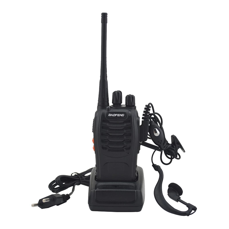 BF-888S baofeng 10KM Portable Two Way Radio Walkie Talkie With Earpiece Transceiver