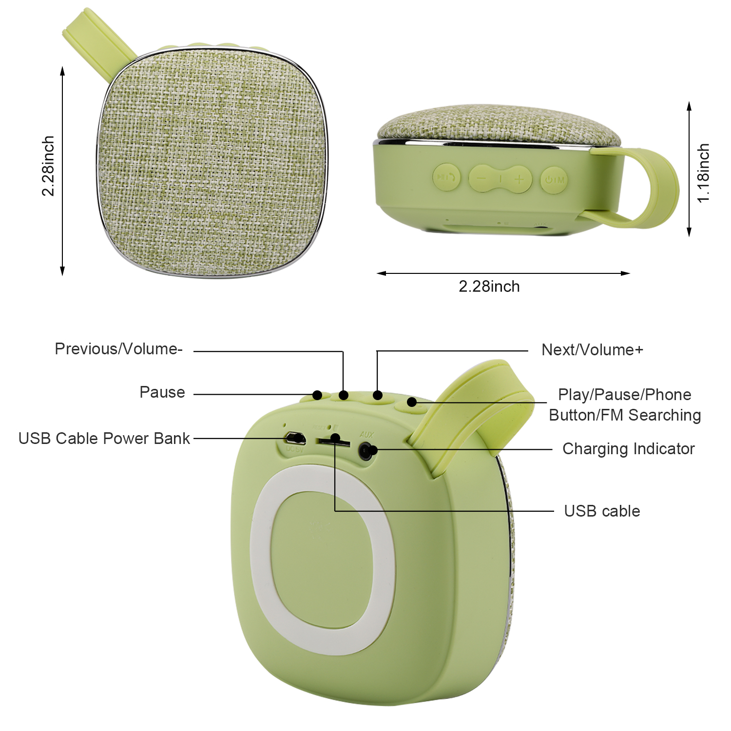   Wireless Speaker X25 Sound Box Boombox Mini Audio Portable Outdoor Speakers