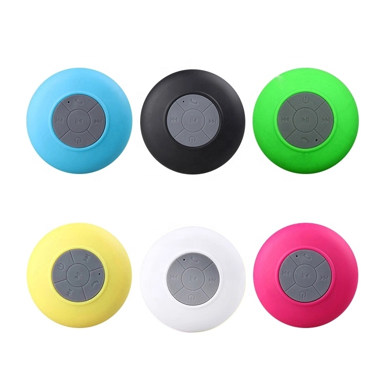  High Quality Shower Wireless Bt Speaker Round Outdoor Floating Waterproof Wireless USB Mini Smart Speakers With 