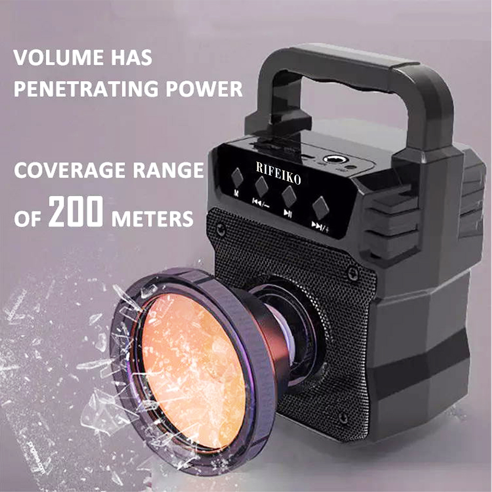 3-inch TF Card Square Dance Portable Speaker High-power Speaker Wireless Outdoor Karaoke Speaker