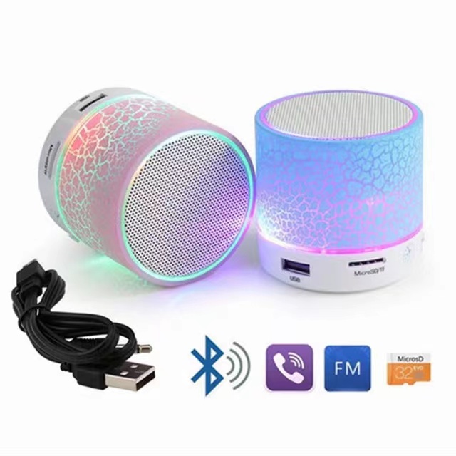 Mini Altavoz  Hifi LED light Outdoor Speaker Wireless Stereo Audio Heavy Bass Sound Box Caixa De Som Portable Bluetooth 