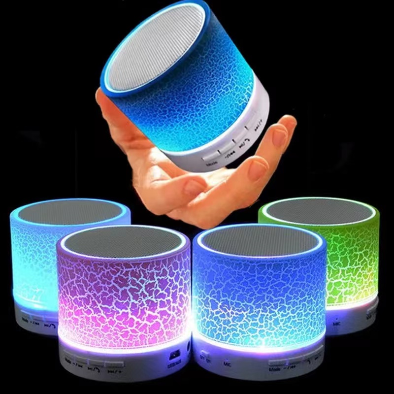 Mini Altavoz  Hifi LED light Outdoor Speaker Wireless Stereo Audio Heavy Bass Sound Box Caixa De Som Portable Bluetooth 