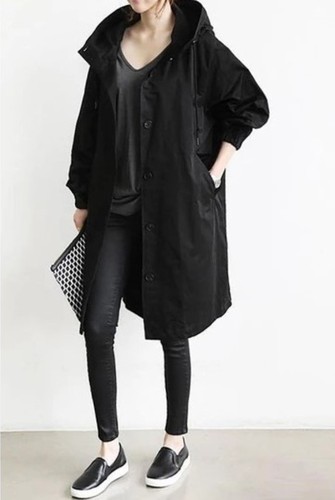 2021 new fashion  windproof blend double breasted jackets classic long waterproof long women trench coat