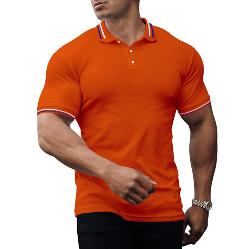 2023 New   plaid shirts style men's shirts casual formal cotton polo t shirt with 