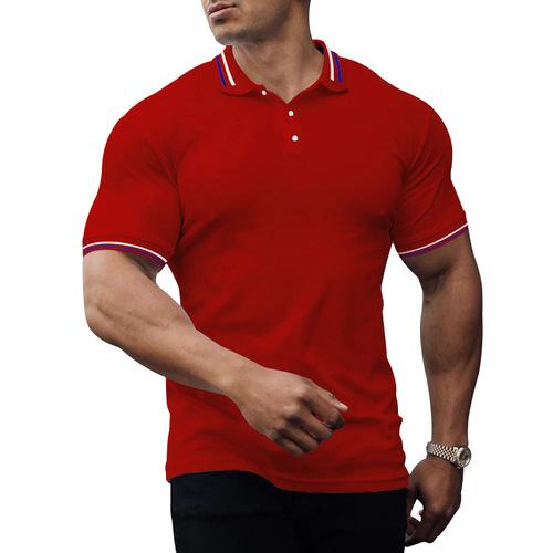 2023 New   plaid shirts style men's shirts casual formal cotton polo t shirt with 