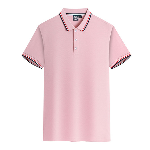 Luxury Men's Sports Shirts Style Men's EcoSmart Cotton Blend Polo Shirts with 2-Pack Pocket