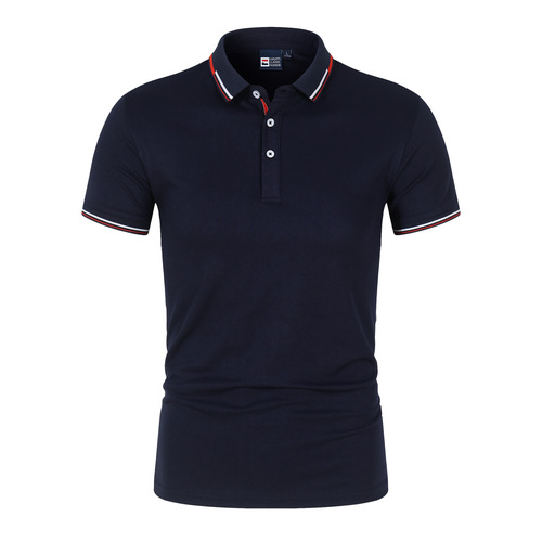   80% Polyester Tops Men's Shirts Men Plant Print Polo Shirts for Men