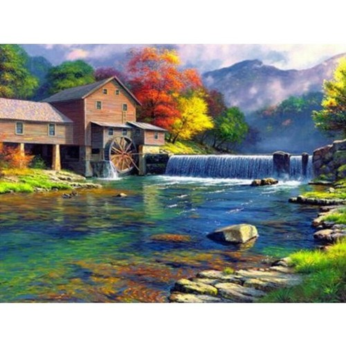 5D DIY Full Drill Crystal Diamond Painting Kit For Home Decoration Wall Art