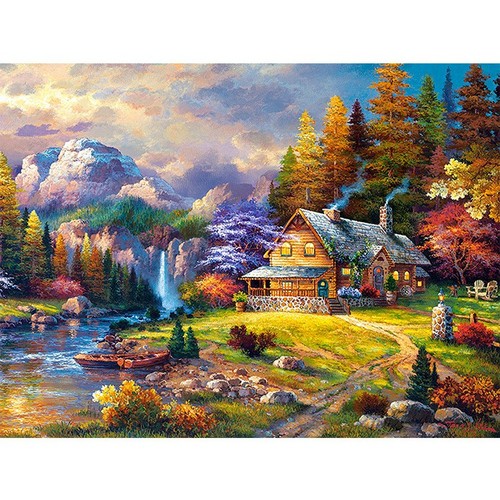 5D DIY Full Drill Crystal Diamond Painting Kit For Home Decoration Wall Art