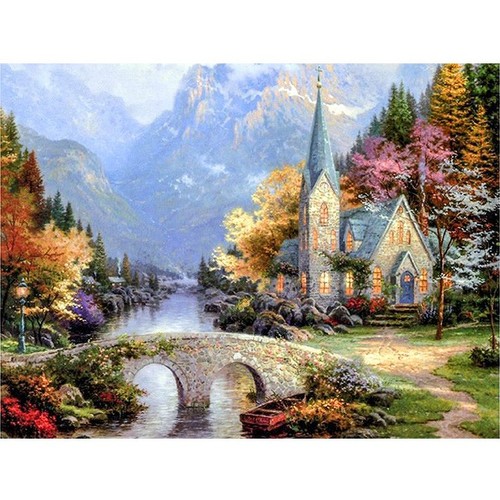5D DIY Full Drill Crystal Diamond Painting Kit For Home Decoration Wall Art