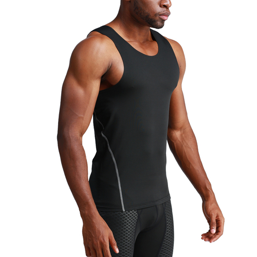  Brand Men's Fitness Singlet Tank Tops Workout Sleeveless Muscle Tops  Sports Clothes