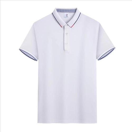 New Design   Men Clothes Short Sleeved Polyester Spandex Quick-dry Golf T Shirt Casual Lapel Polo Shirt