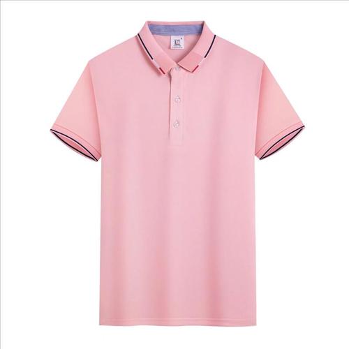 New Design   Men Clothes Short Sleeved Polyester Spandex Quick-dry Golf T Shirt Casual Lapel Polo Shirt