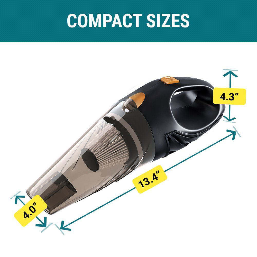 hot selling corded and wireless car vacuum cleaners for   dry and wet  double use with filter with strong suction power