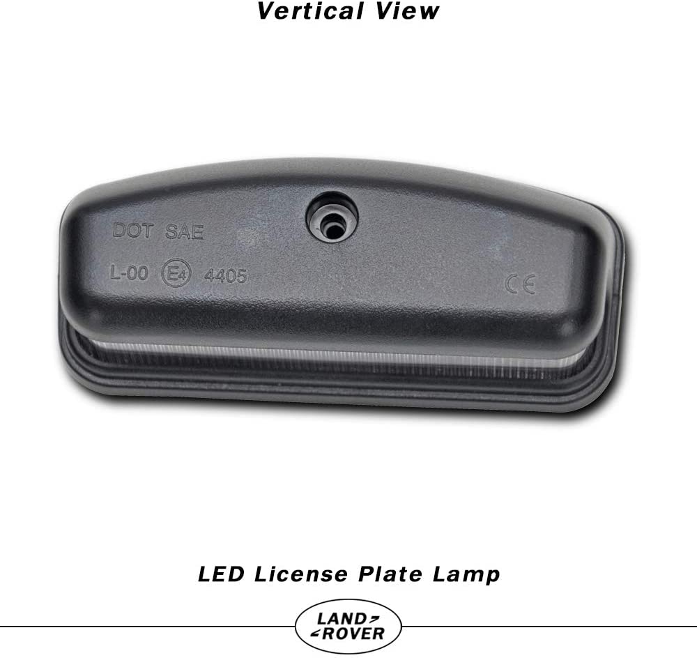 White Car License Plate LED Light 3W LED  LED Tail Light Replacement Bulbs for Land Rover Defender 90 110 1990-2016 S