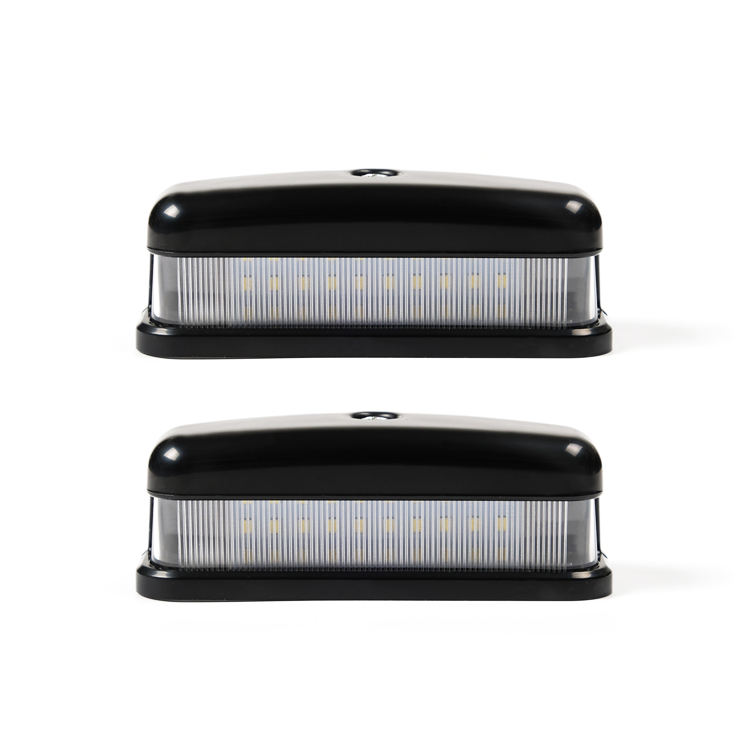 White Car License Plate LED Light 3W LED  LED Tail Light Replacement Bulbs for Land Rover Defender 90 110 1990-2016 S