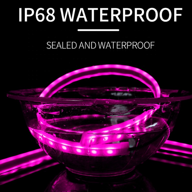 RGB Remote Control 45CM 60CM Car DRL Running Flexible Led Strip Bar Fog Lamp Turn Signal Light Bar for Auto Lighting Sys