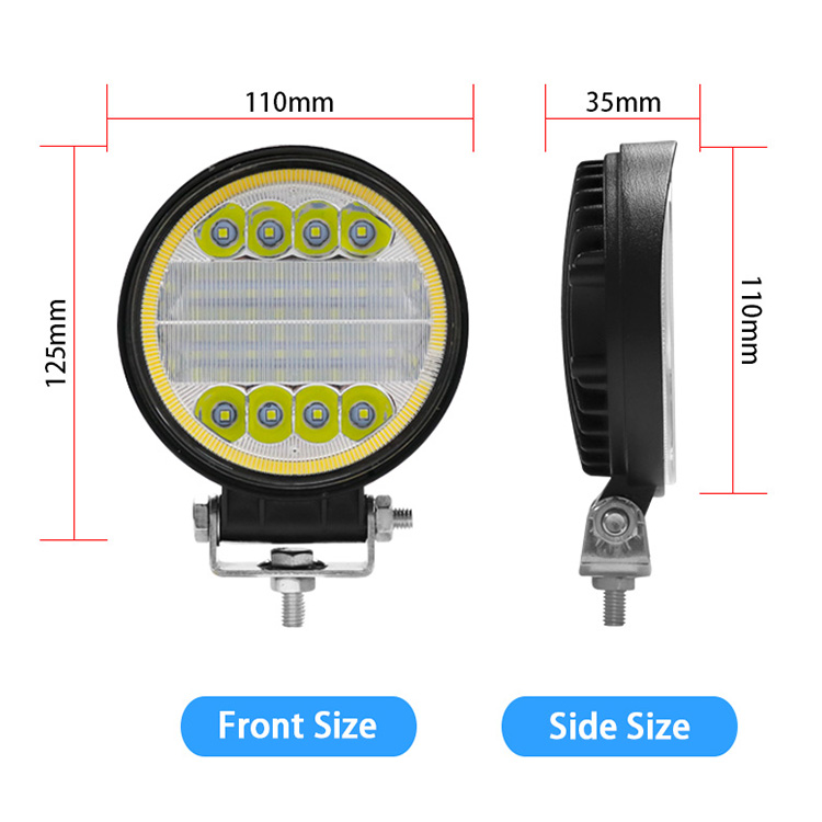  Outlet Mini 4 inch 24 watts Led Working Driving Headlight Laser Lamp Fog Light for Off Road Car ATV SUV