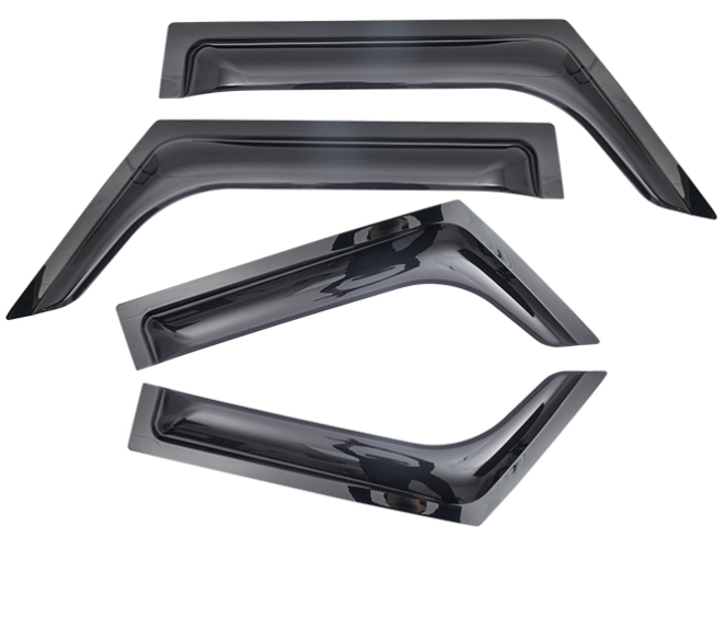 Hot selling high-quality car window rain shield with embedded rain eyebrow and rain shield