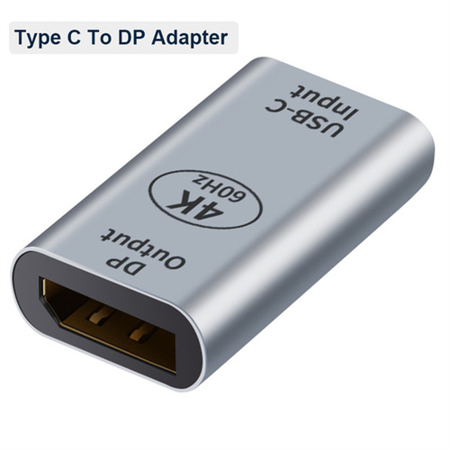 Type C To HDTV/DP/Mini DP Converter Female To Female USB C HD Video Converter For Macbook Pro 4K Display Port Adapter